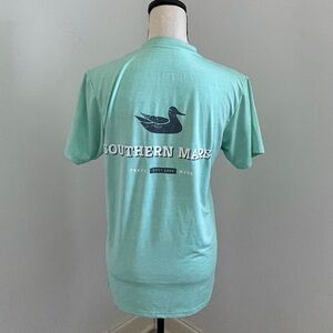 Southern Marsh Performance Fishing Tee XS Unisex‎ Mint Green Shirt
